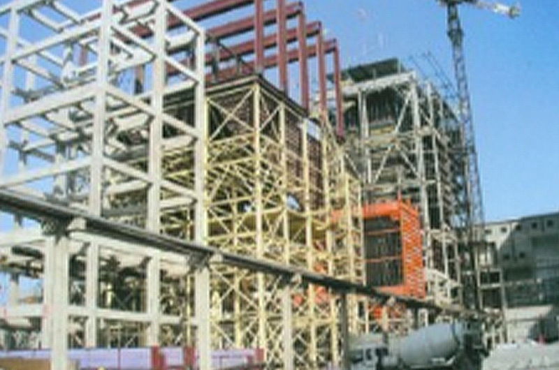 设备钢架及电除尘安装工程